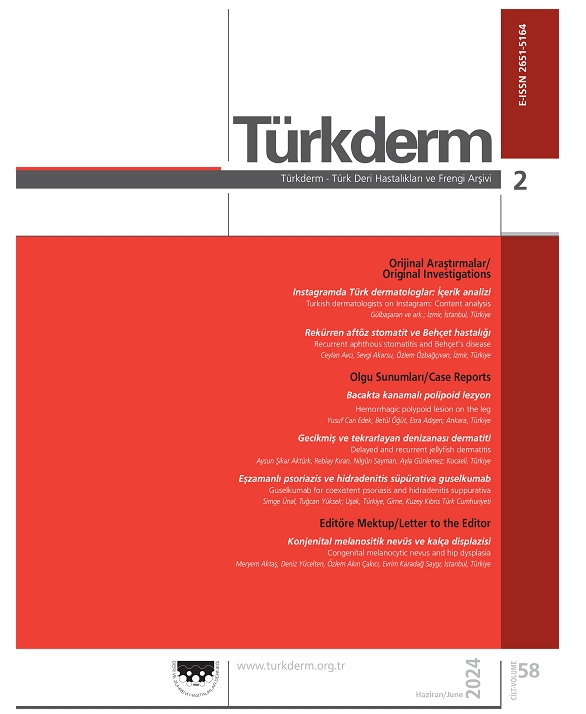 Turkderm-土耳其皮膚病學和性病學檔案