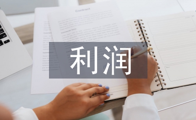 財務(wù)報表的利潤